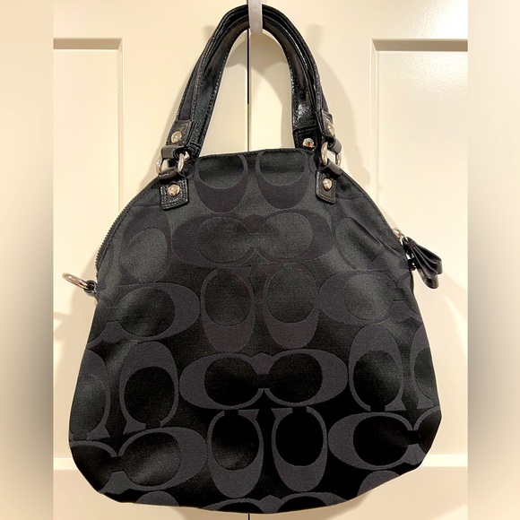 Coach Black Purse - Picture 2 of 7